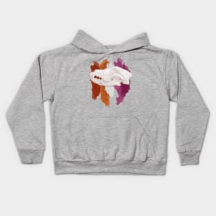 Living Skull: Lesbian Kids Hoodie